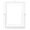 Fabulaxe Modern Metal Floating Tabletop Photo Picture Frame with Glass Cover and Easel Stand, Gold 4 x 6 QI004066.GD.M - alternate 7